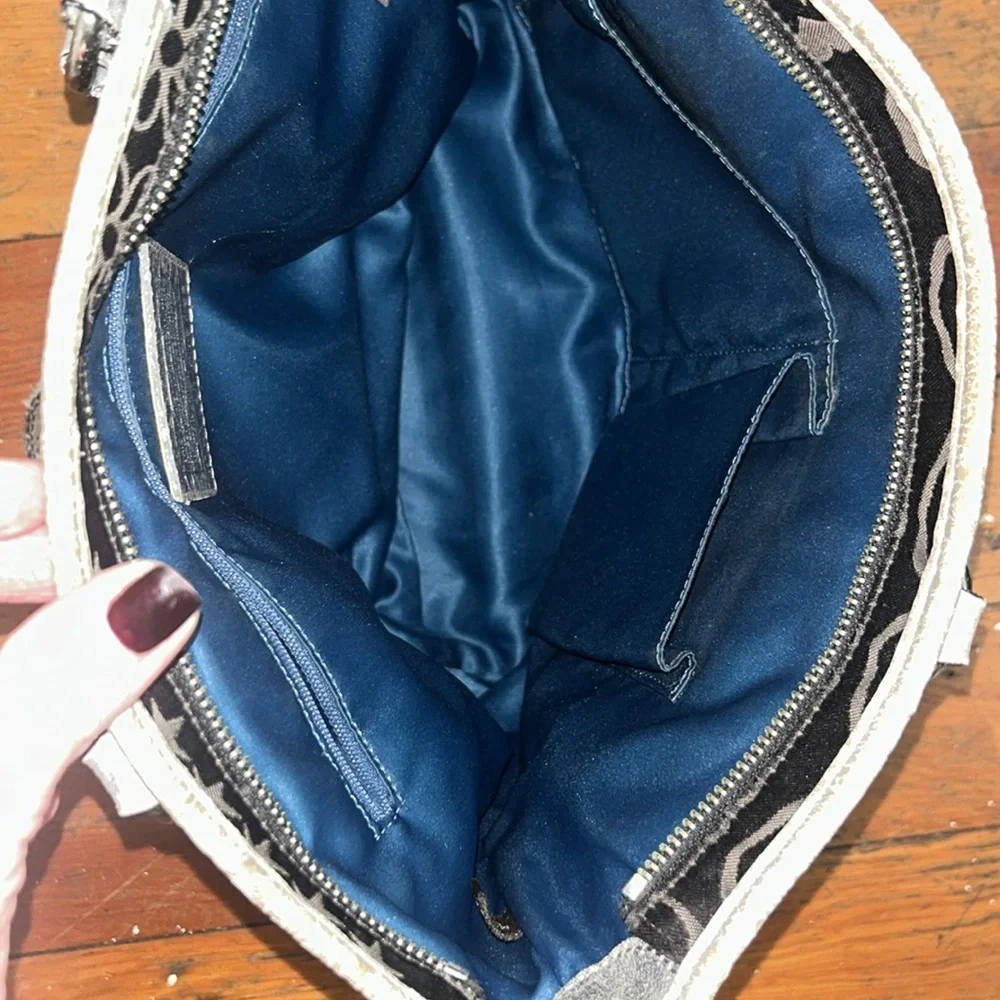 COPY - Coach Black Tote Bag with Metallic Accents - Picture 16 of 17